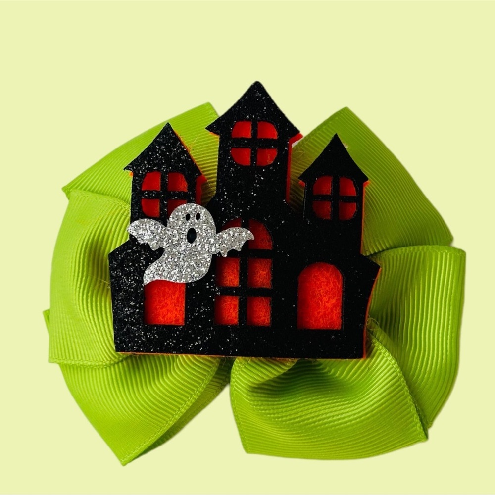 HALLOWEEN HAIR BOW for Girls